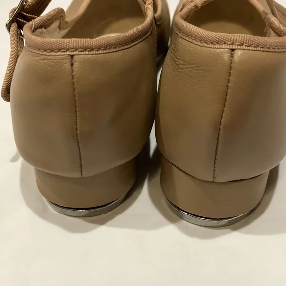 EUC Sz 5W Capezio leather tan tap shoes - Picture 7 of 13